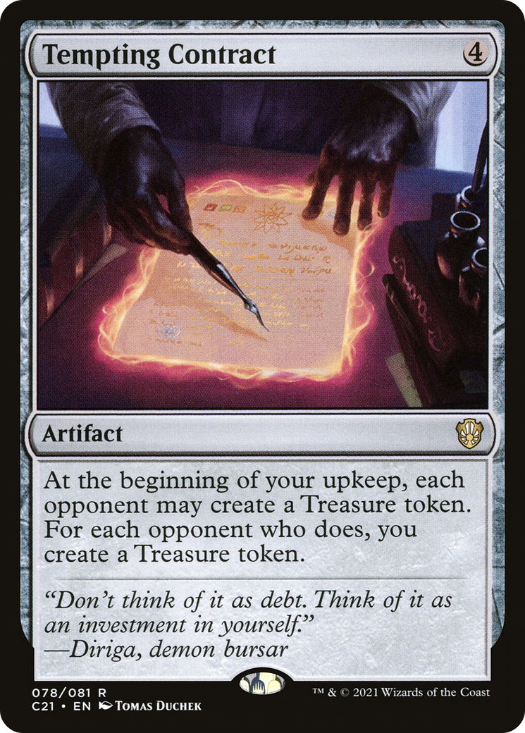 Tempting Contract | Commander 2021 #78