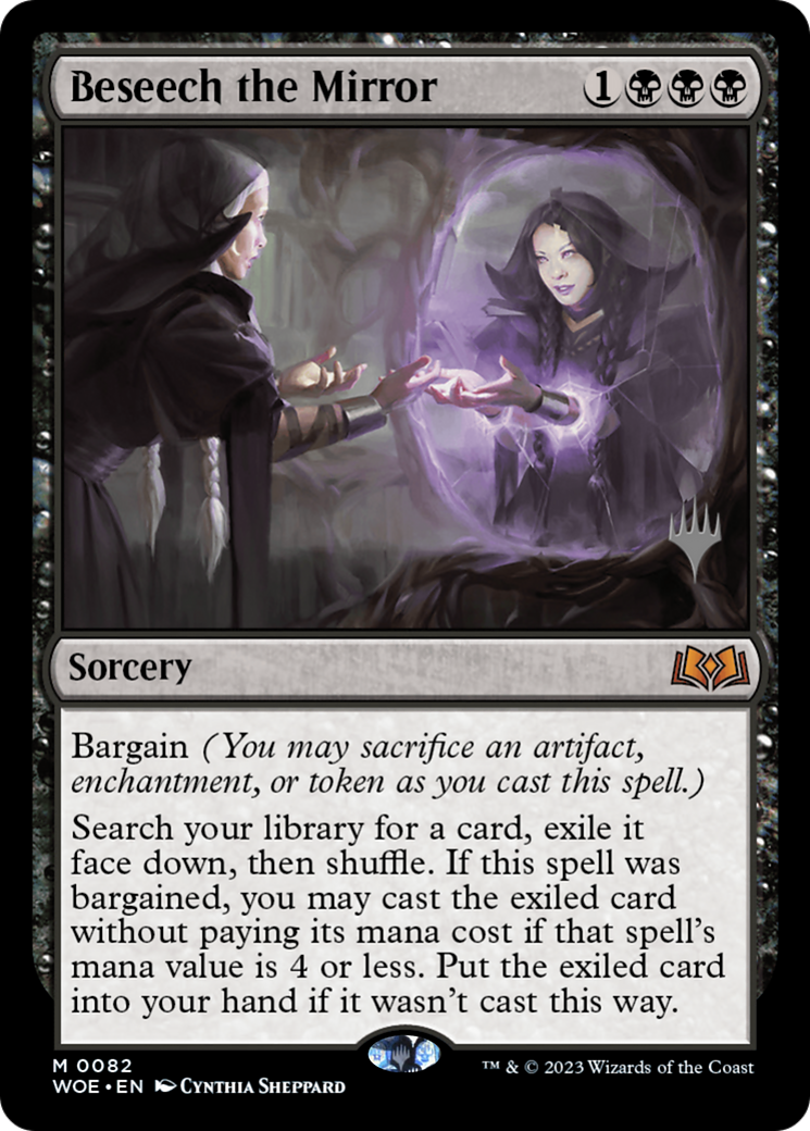 Beseech the Mirror | Wilds of Eldraine Promos #82p