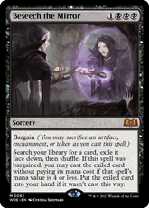 Beseech the Mirror | Wilds of Eldraine Promos #82p