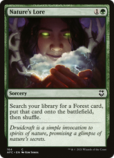 Nature's Lore | Forgotten Realms Commander #164