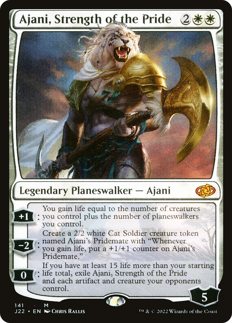 Ajani, Strength of the Pride | Jumpstart 2022 #141