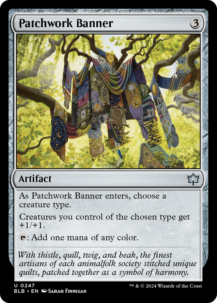 Patchwork Banner | Bloomburrow #247