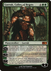 Garruk, Caller of Beasts | Magic 2014 #172