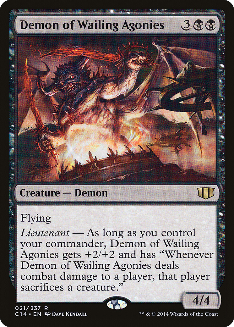 Demon of Wailing Agonies | Commander 2014 #21