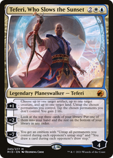 Teferi, Who Slows the Sunset | Innistrad: Midnight Hunt #245