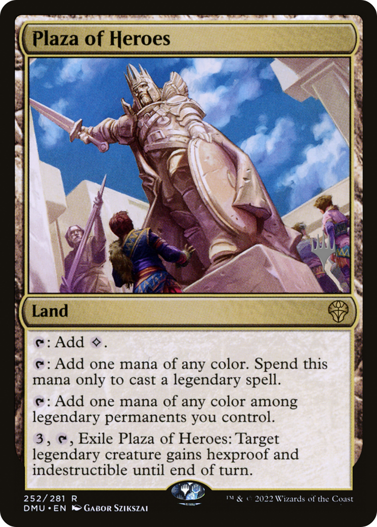 Plaza of Heroes | Dominaria United Promos #252p