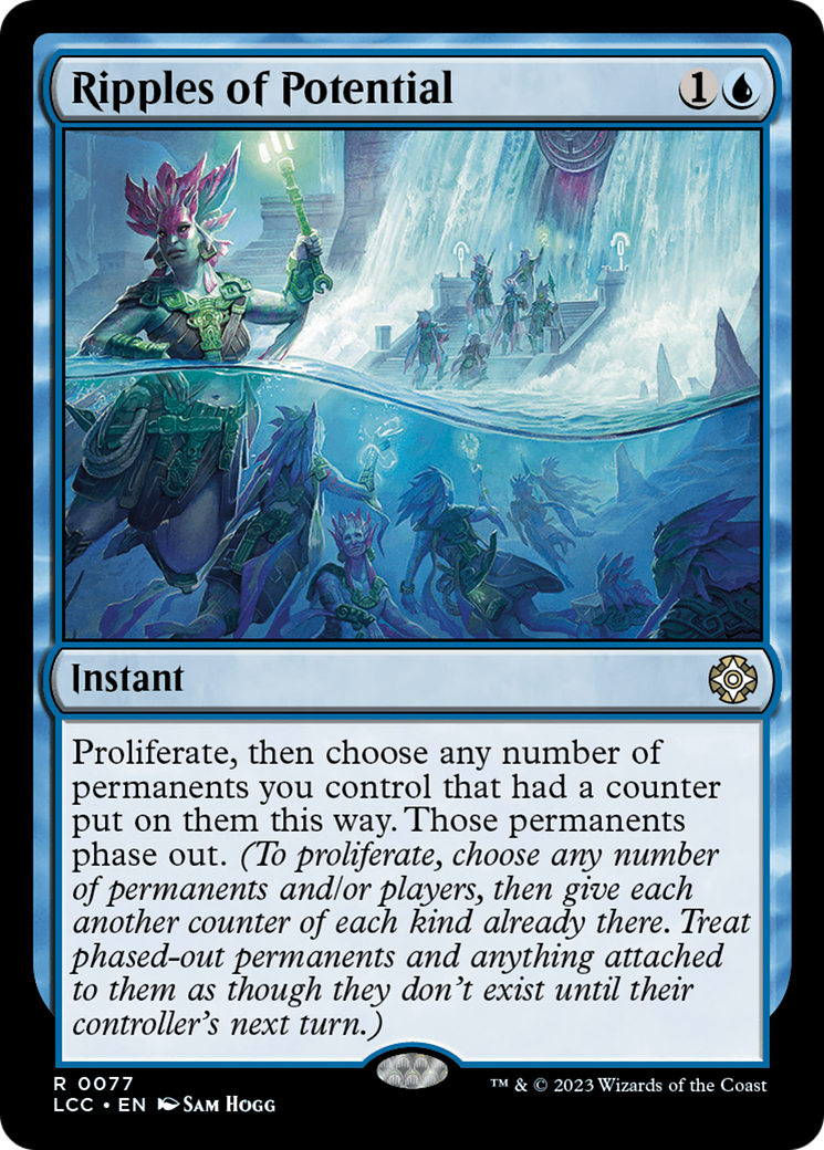 Ripples of Potential | The Lost Caverns of Ixalan Commander #77