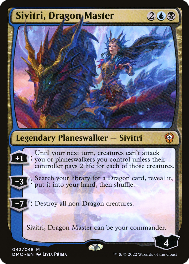 Sivitri, Dragon Master | Dominaria United Commander #43