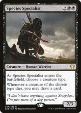 Species Specialist | Commander 2020 #47