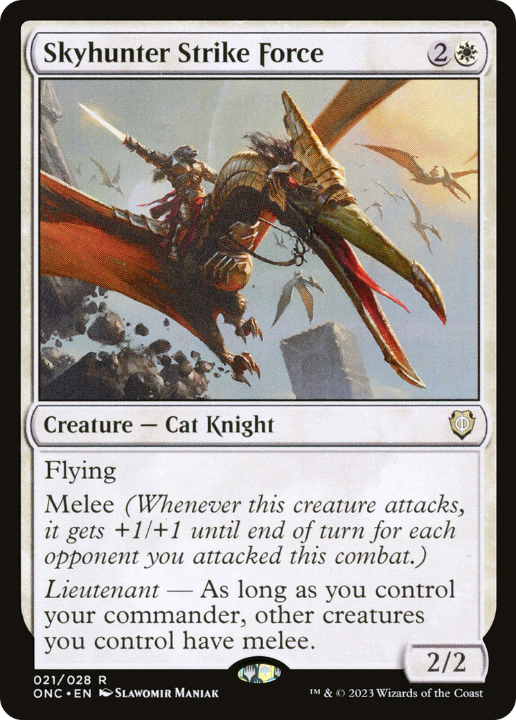 Skyhunter Strike Force | Phyrexia: All Will Be One Commander #21