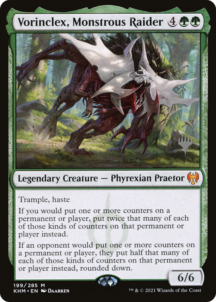 Vorinclex, Monstrous Raider | Kaldheim Promos #199p
