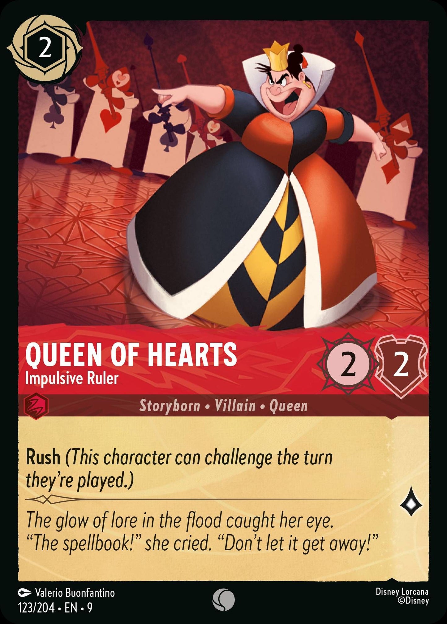 Queen of Hearts - Impulsive Ruler | Fabled #123