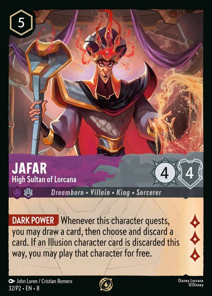 Jafar - High Sultan of Lorcana | Promo Set 2 #32