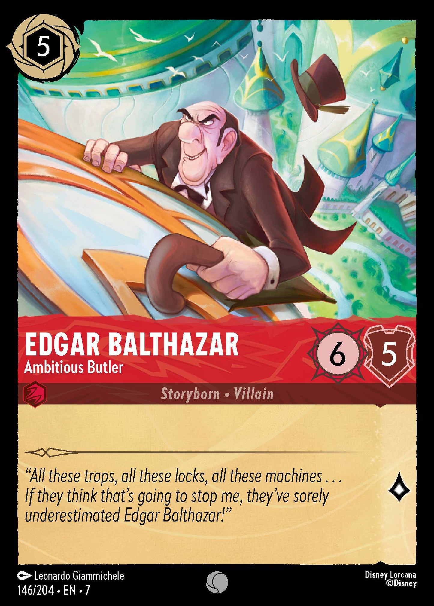 Edgar Balthazar - Ambitious Butler | Archazia's Island #146