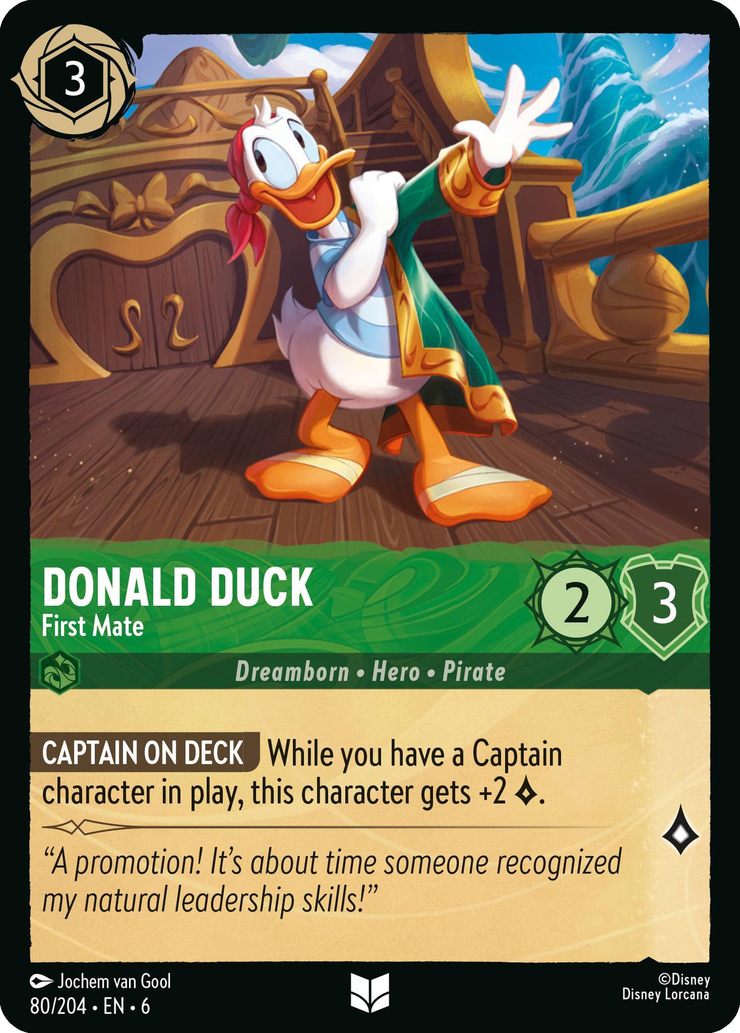 Donald Duck - First Mate | Azurite Sea #80