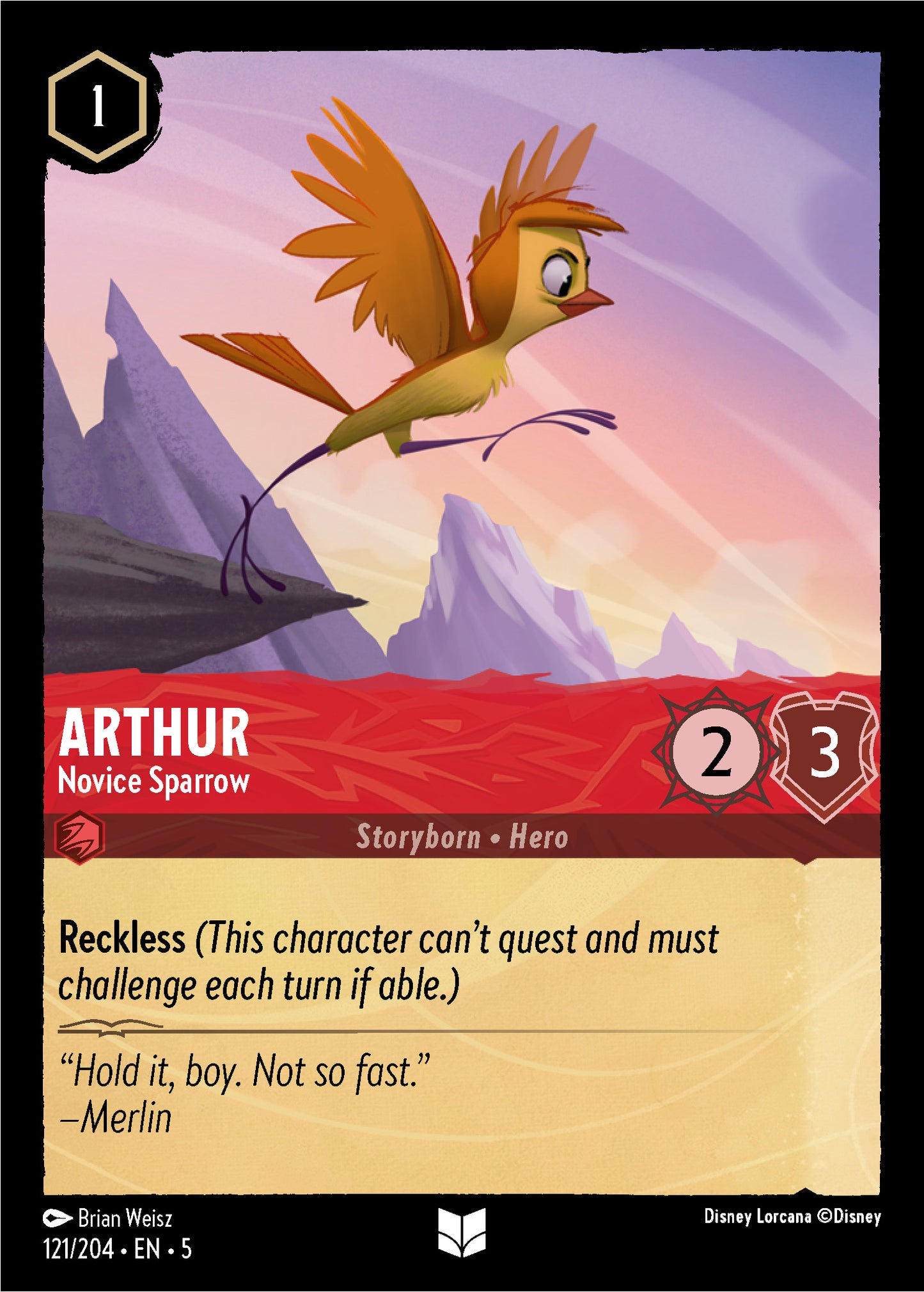 Arthur - Novice Sparrow | Shimmering Skies #121