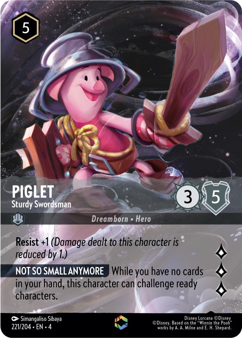 Piglet - Sturdy Swordsman | Ursula's Return #221 (Enchanted)