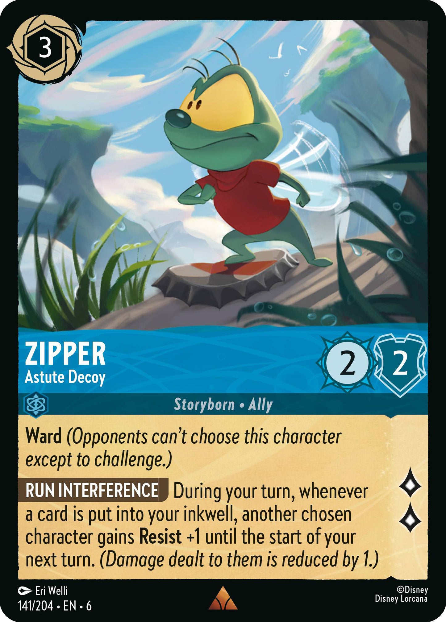 Zipper - Astute Decoy | Azurite Sea #141