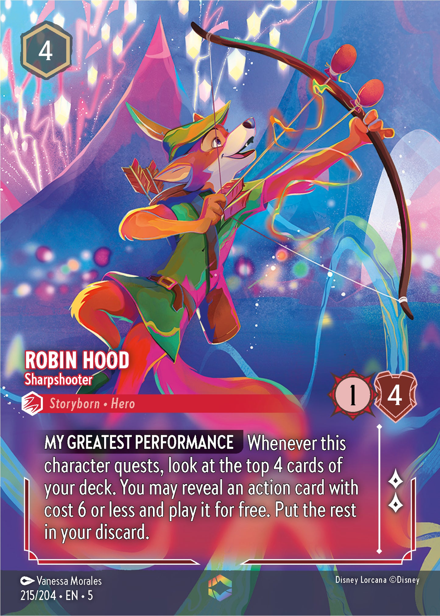 Robin Hood - Sharpshooter | Shimmering Skies #215 (Enchanted)