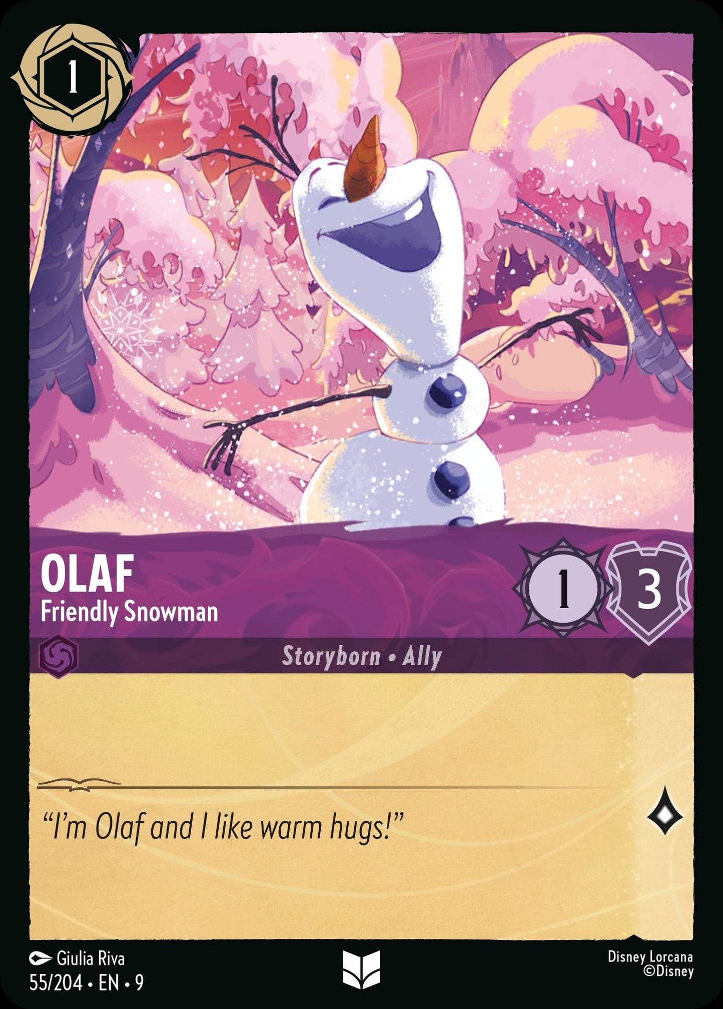 Olaf - Friendly Snowman | Fabled #55