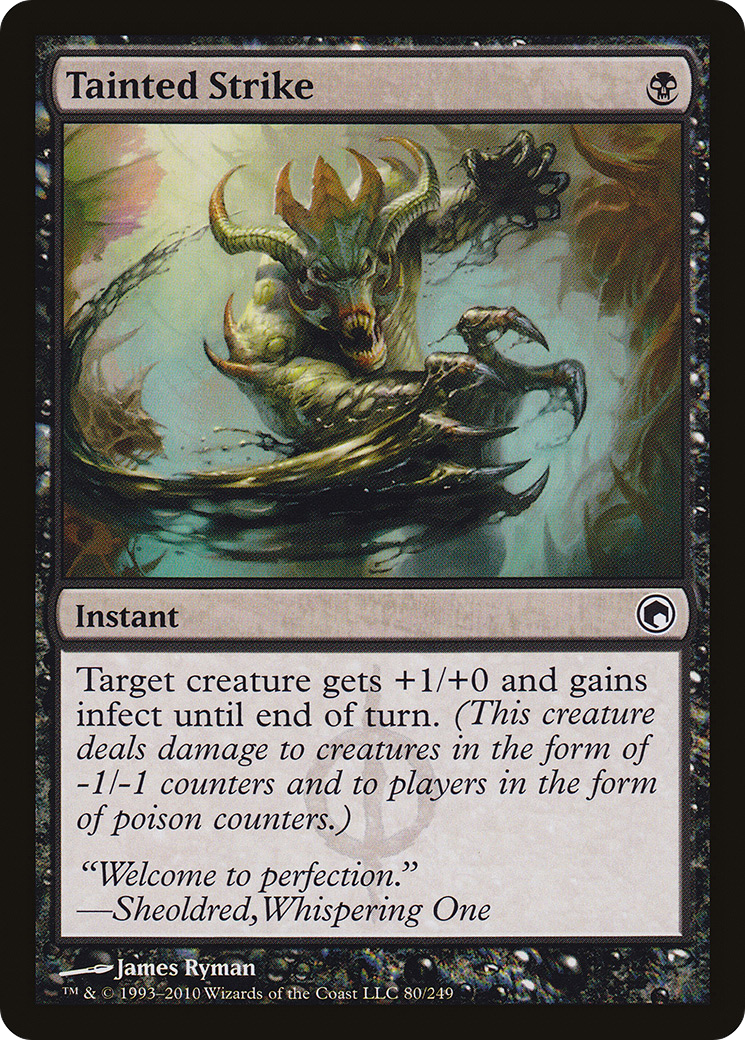 Tainted Strike | Scars of Mirrodin #80