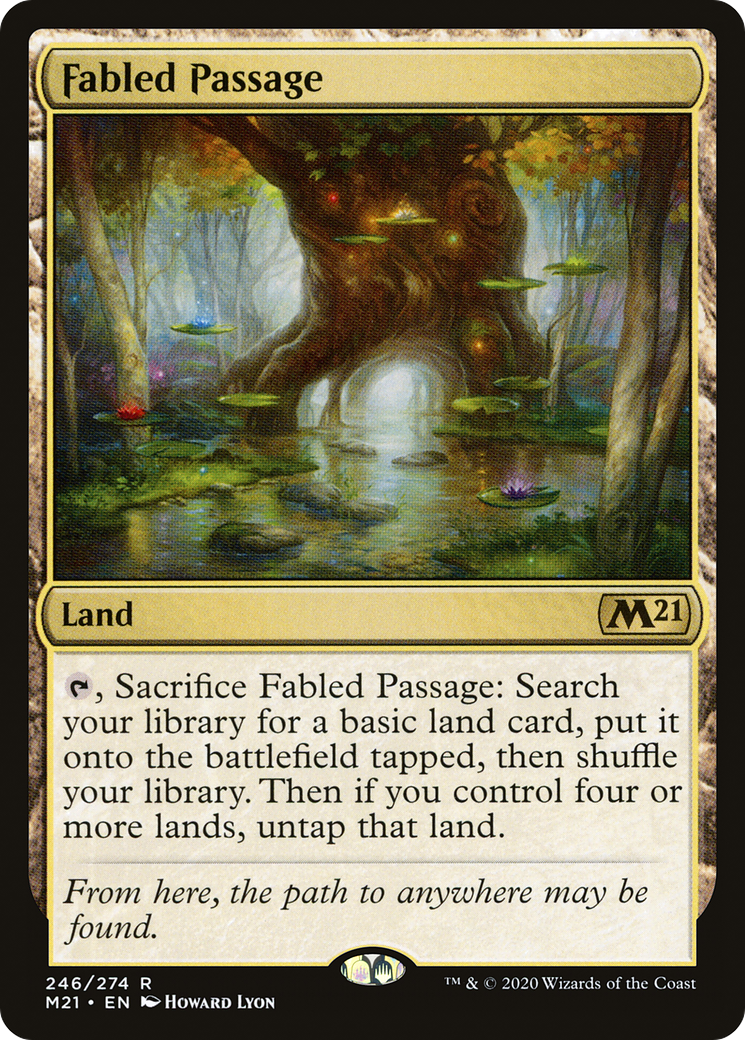 Fabled Passage | Core Set 2021 #246
