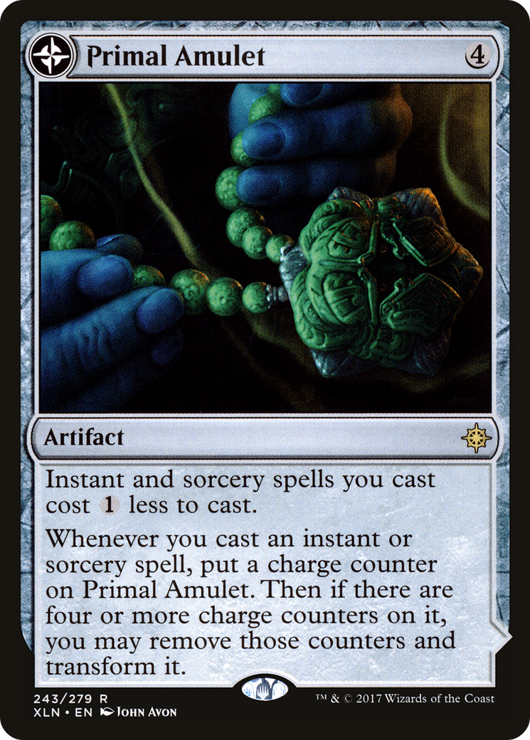 Primal Amulet // Primal Wellspring | Ixalan #243