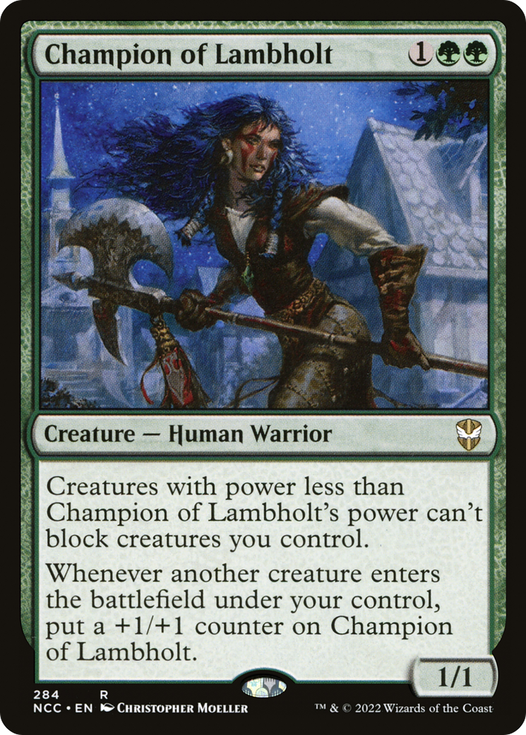 Champion of Lambholt | New Capenna Commander #284