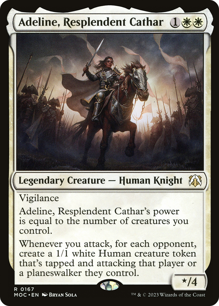 Adeline, Resplendent Cathar | March of the Machine Commander #167