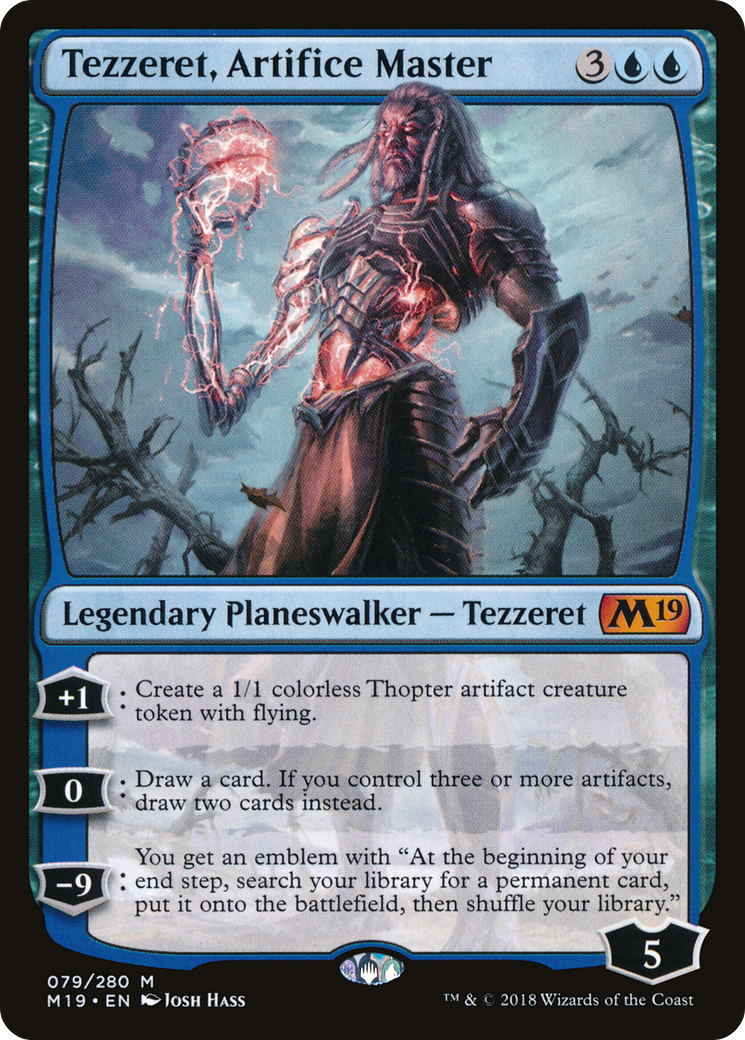 Tezzeret, Artifice Master | Core Set 2019 #79