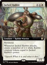 Jacked Rabbit | Bloomburrow Commander #45