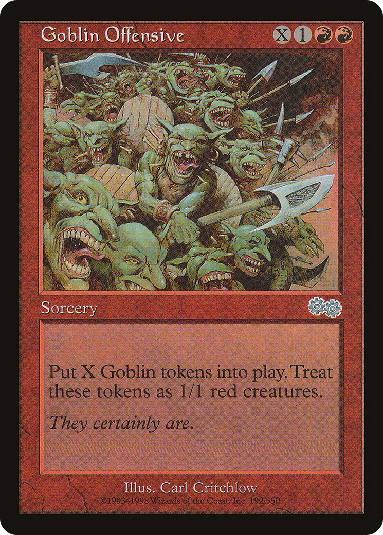 Goblin Offensive | Urza's Saga #192