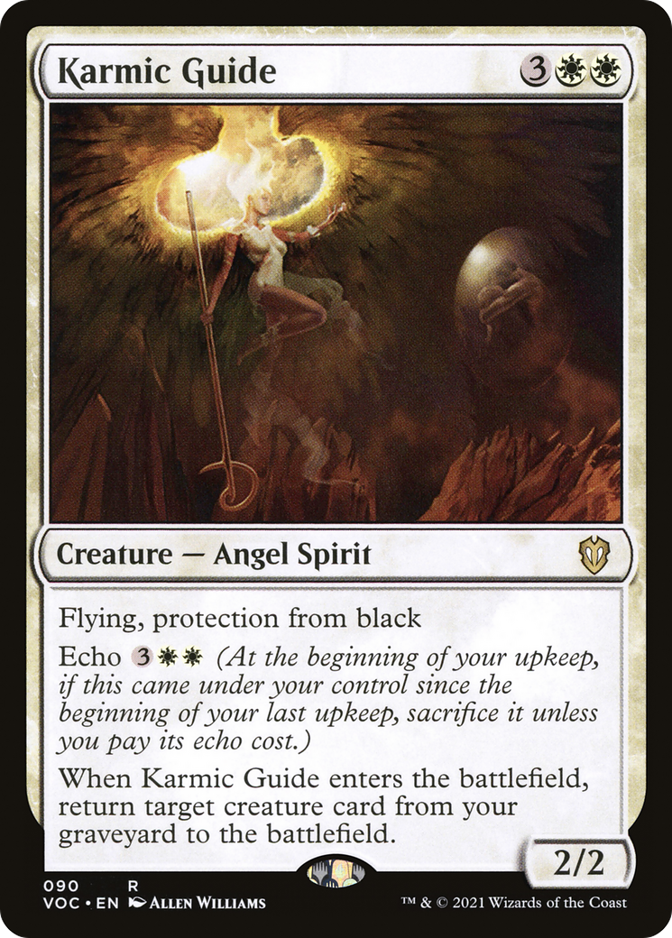 Karmic Guide | Crimson Vow Commander #90