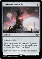 Darksteel Monolith | Commander Masters #743