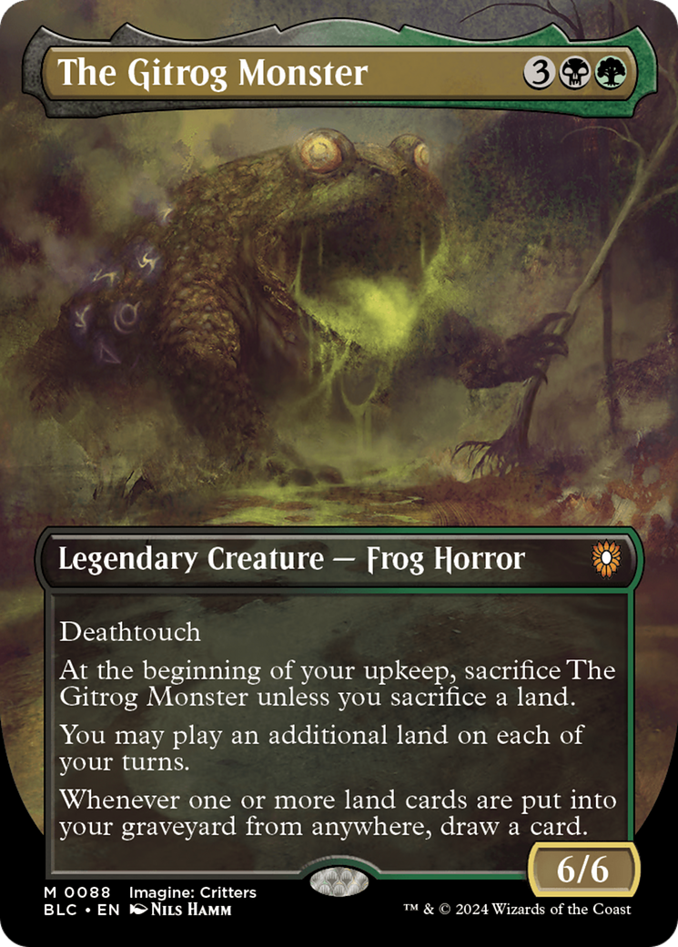 The Gitrog Monster | Bloomburrow Commander #88