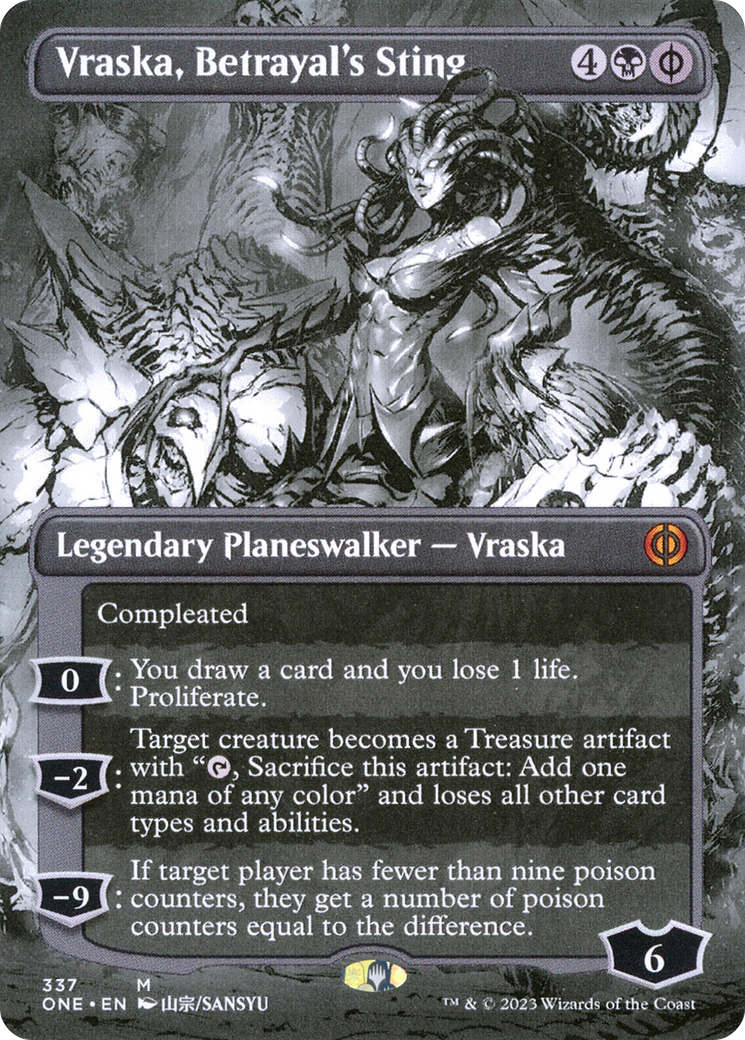 Vraska, Betrayal's Sting | Phyrexia: All Will Be One #337