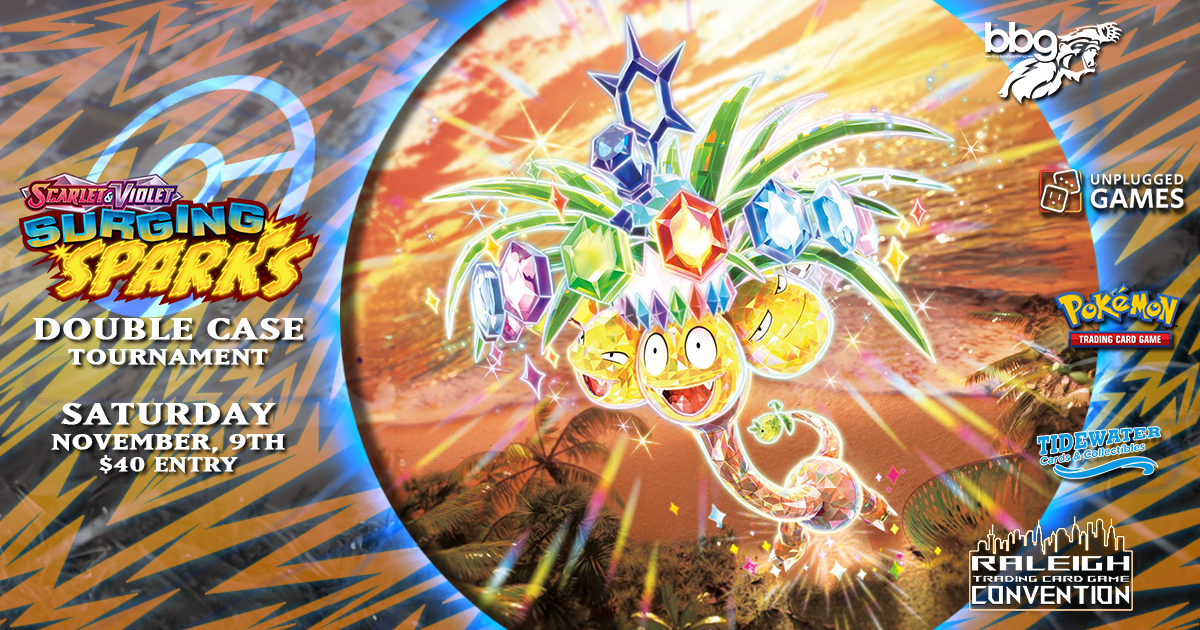 Pokémon Surging Sparks Double Case Tournament