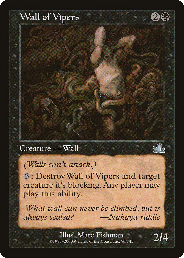 Wall of Vipers | Prophecy #80 [foil]