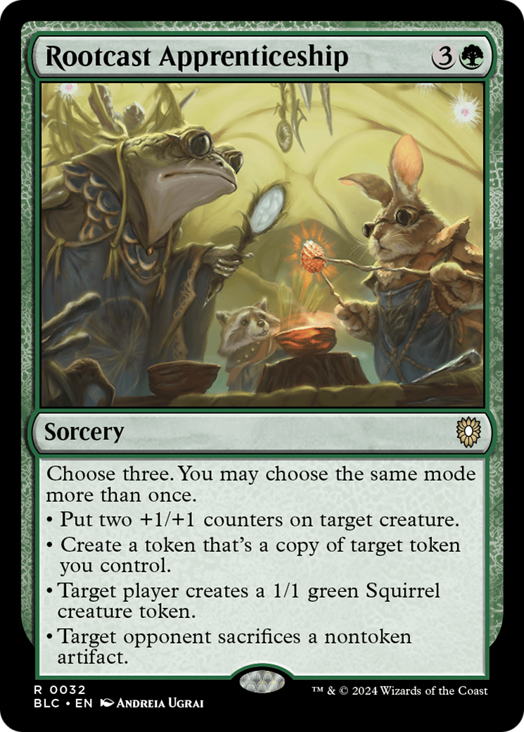 Rootcast Apprenticeship | Bloomburrow Commander #32