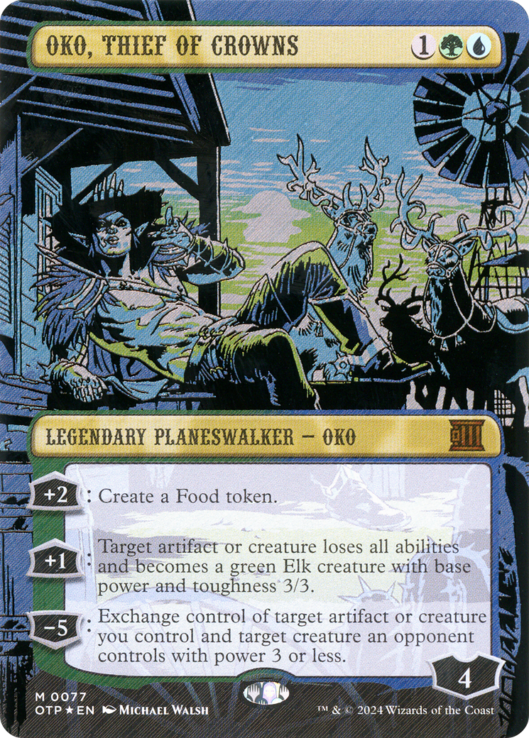 Oko, Thief of Crowns | Breaking News #77 [foil]