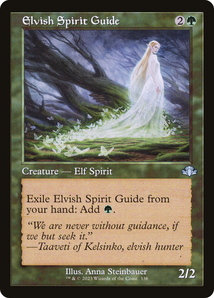 Elvish Spirit Guide | Dominaria Remastered #338 [foil]