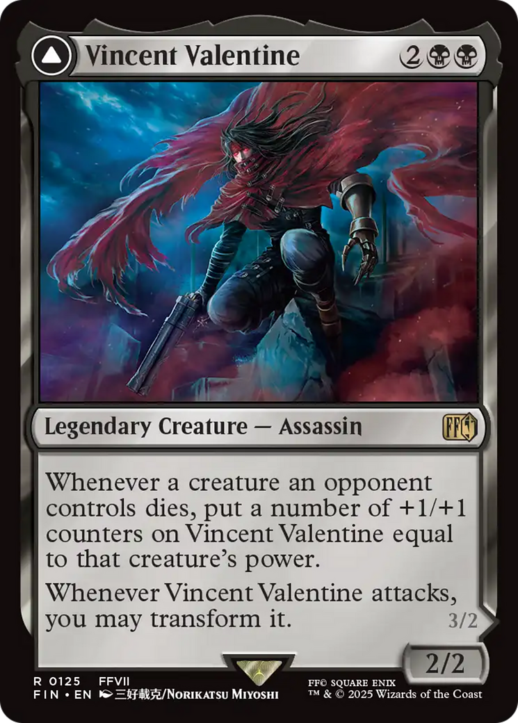Vincent Valentine // Galian Beast | Final Fantasy #125 [foil]