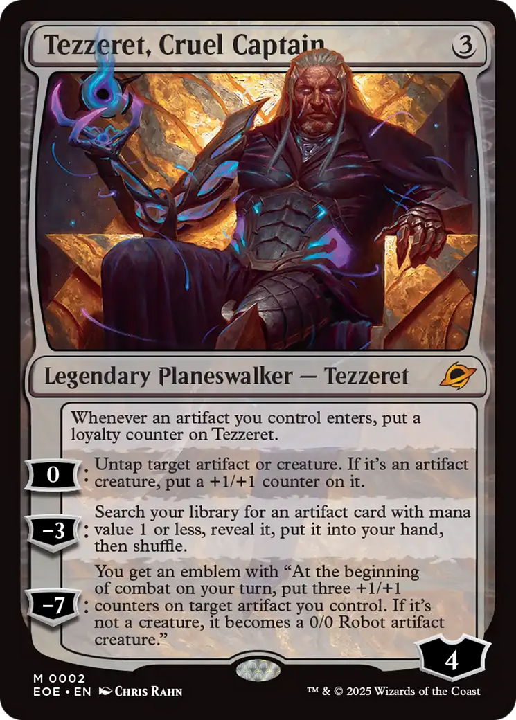 Tezzeret, Cruel Captain | Edge of Eternities #2
