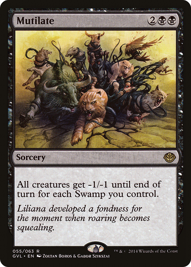 Mutilate | Duel Decks Anthology: Garruk vs. Liliana #55