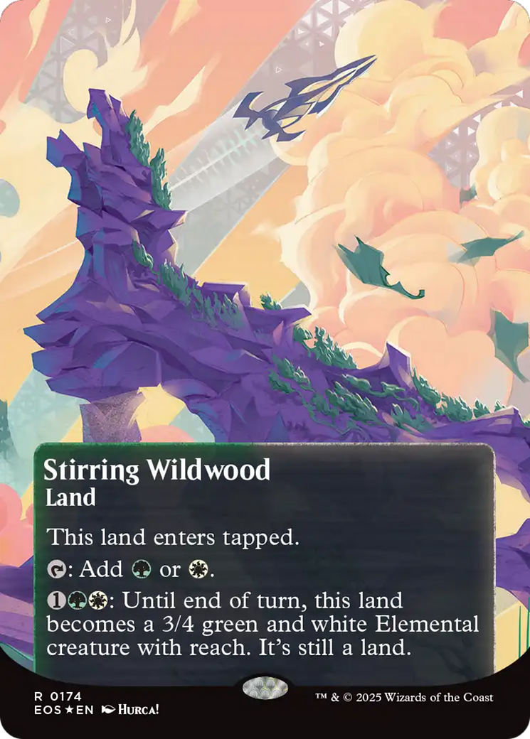 Stirring Wildwood | Edge of Eternities: Stellar Sights #174 [foil]