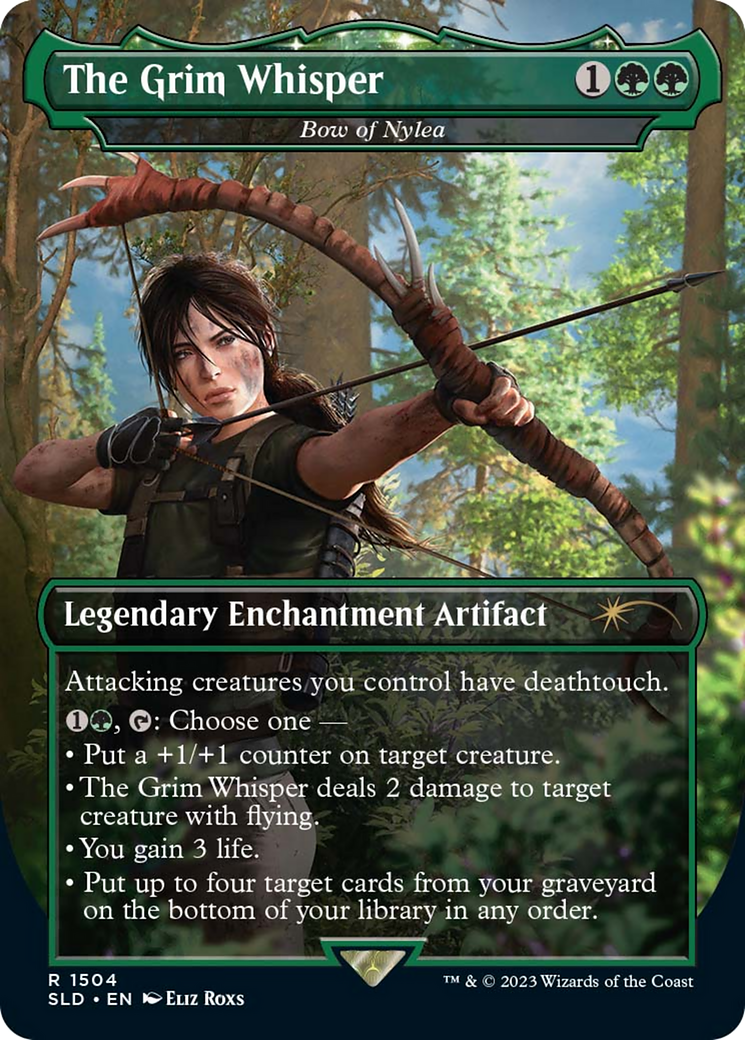 Bow of Nylea | Secret Lair Drop #1504 [foil]