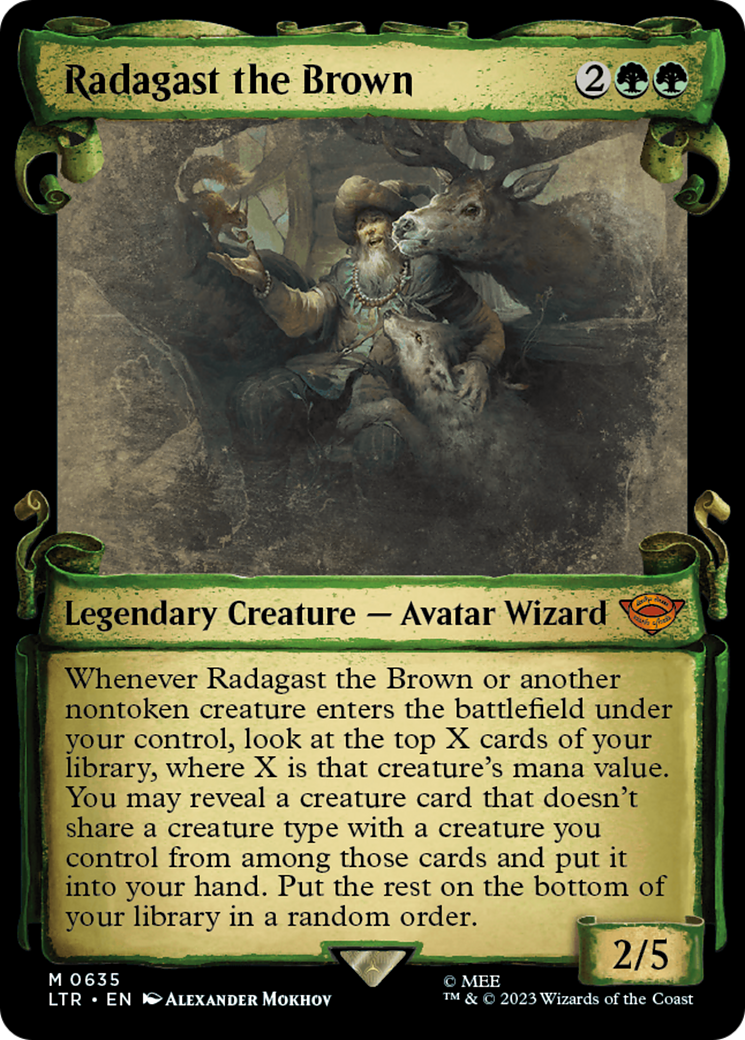 Radagast the Brown | The Lord of the Rings: Tales of Middle-earth #635 [foil]