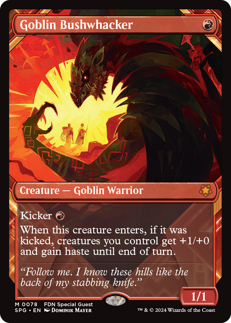 Goblin Bushwhacker | Special Guests #78 [foil]