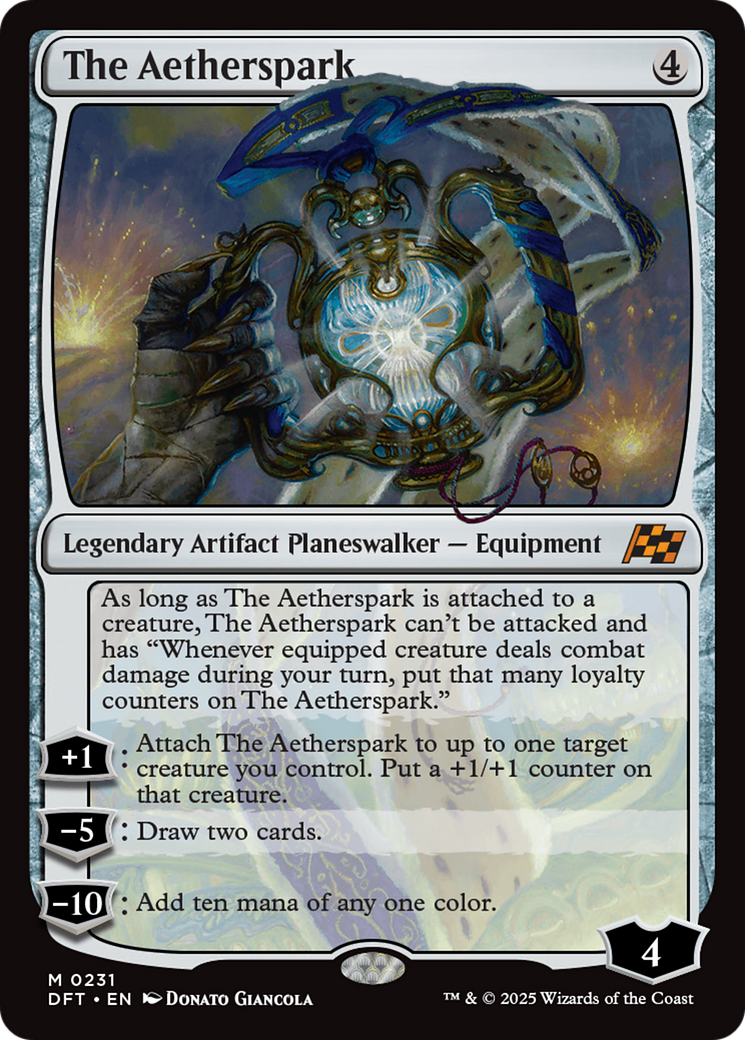 The Aetherspark | Aetherdrift #231 [foil]