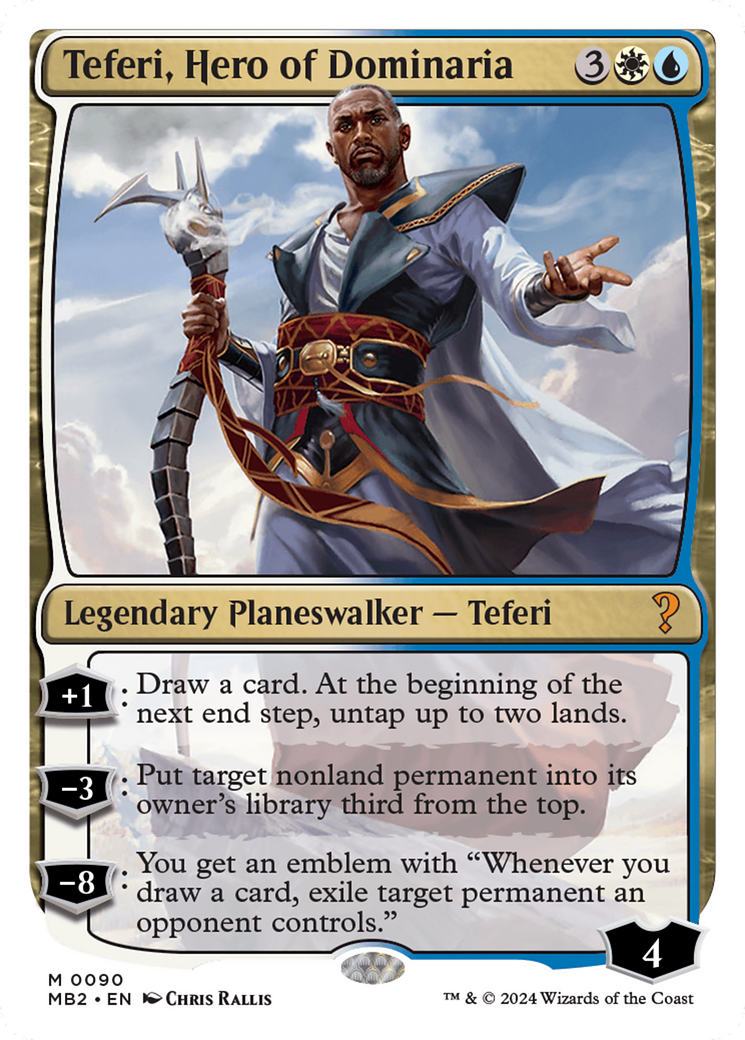 Teferi, Hero of Dominaria | Mystery Booster 2 #90